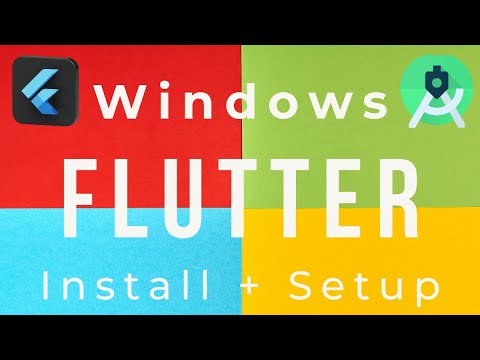 Flutter Windows Install + Setup Tutorial | Easy Windows Step-by-Step Flutter Guide