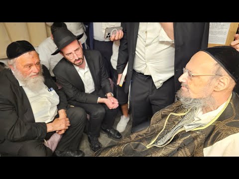 מרגש היוצר והמלחין רה"י זיו התורה הרב שמואל ברזיל שליט"א שר מניגוניו לצדיק הרב דב קוק שליט"א