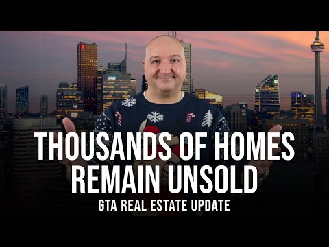 Thousands Of Homes Remain Unsold (Full Real Estate Market Update)