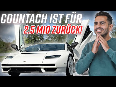 Comeback der Legende!🤩 Lamborghini Countach I Hamid Mossadegh