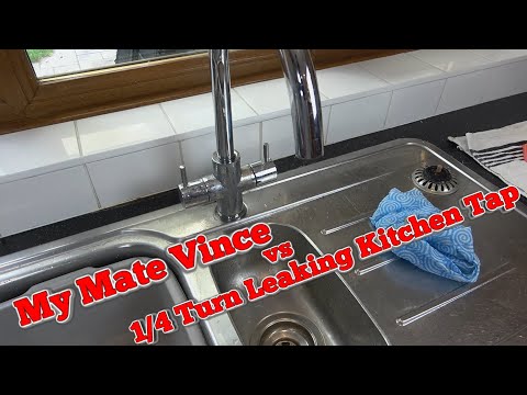 Trying to FIX a LEAKING 1/4 Turn Kitchen TAP
