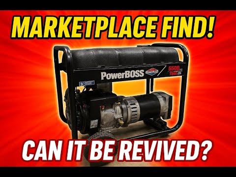 Marketplace Rescue: Non-Running Powerboss Generator Fixed!