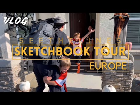 Sketchbook Tour - seethelines Europe