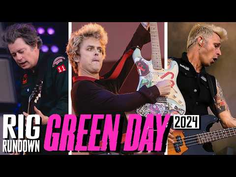 Green Day Rig Rundown Guitar & Bass Gear Tour 2024