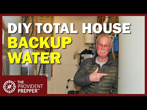 Brilliant DIY Whole House Emergency Water System Designed by Chris