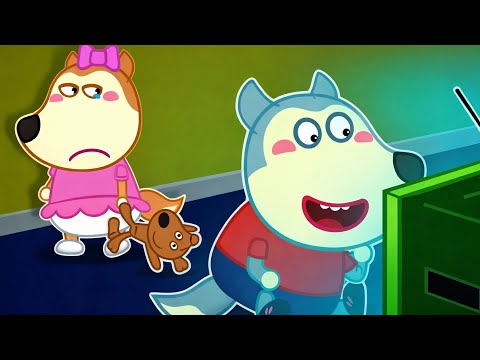 Don't Watch Too Much TV👀Come play with us! | Educational 2D Animation