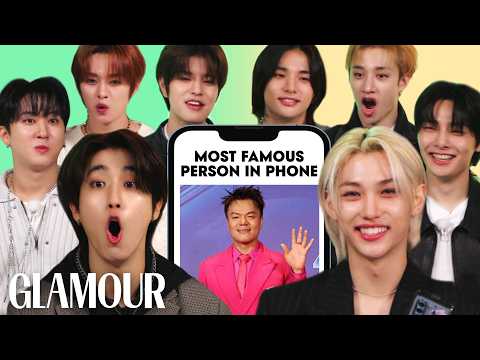 Stray Kids Reveal What's On Their Phones | Glamour