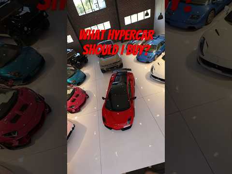 What Hypercar Should I buy? #Koenigsegg #McLarenP1 #918Spyder #Bugatti #Shorts