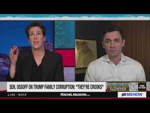 Jon Ossoff on The Rachel Maddow Show | Full Interview | 04.20.2026
