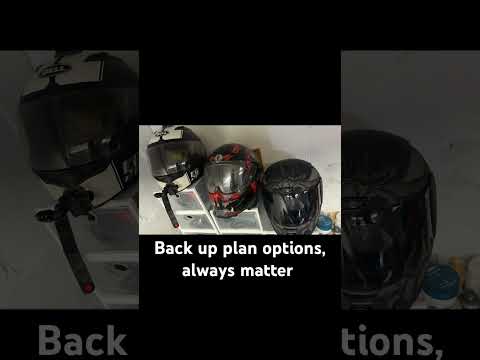 Motorcycle helmet options 