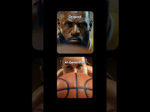 I Faked a $5M Nike Ad 🤯 Real vs AI 🏀 #Shorts #AIFilmmaking #KlingAI #NanoBananaPro #nike