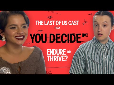 “Shall We Make Them Bonk?”  🍄😂 The Last of Us Stars Play You Decide: Endure or Thrive? | MTV Movies