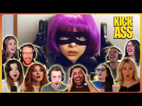 Hit Girl's Final Battle Reaction Compilation | Kick-Ass (2010) | Cine Reactions