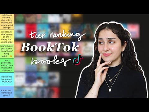 tier ranking every popular booktok book i’ve read 📖