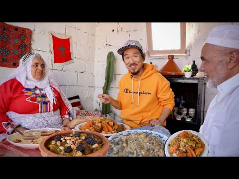 We were invited to the Amazigh Family - Moroccan Village Food