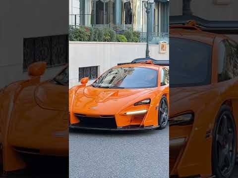Billionaire Couple waiting their McLaren Senna LM sportscar #british #brand #automobile #shorts