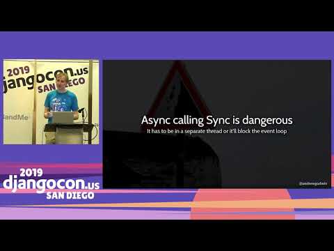 DjangoCon 2019 - Just Add Await: Retrofitting Async Into Django by Andrew Godwin