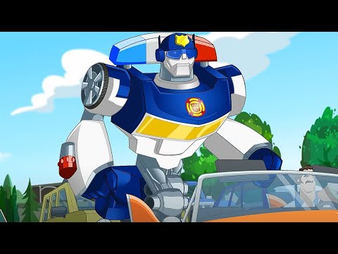 Trouble Downtown! | Rescue Bots | Season 3 Episode 2 | Kids Cartoon | Transformers Junior