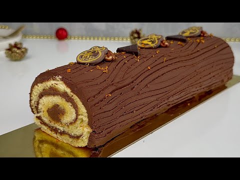La Bûche Chocolat-Orange Parfaite🎄Simple, Raffinée… et Irrésistible ! Dessert de Noël !