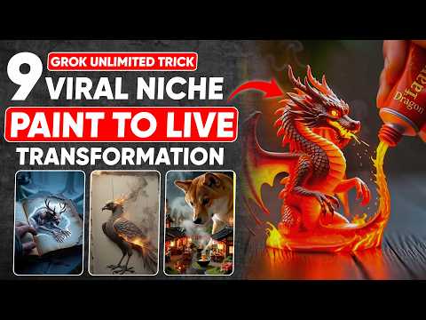 9 Hidden AI Niches for 2026 That No One Is Using Yet (Full Tutorial + Grok FREE Unlimited Hack)