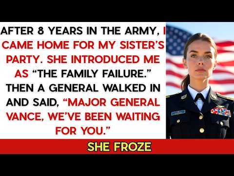 My Sister Mocked My 8 Years in the Army — Then Froze at My Promotion Ceremony.