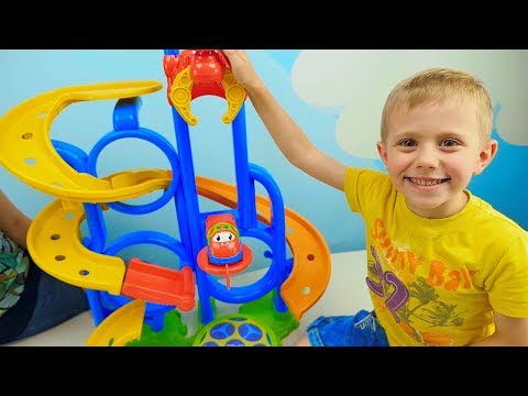 МАШИНКИ для детей все серии подряд и Даник - Сборник видео для детей с Машинками и Треками