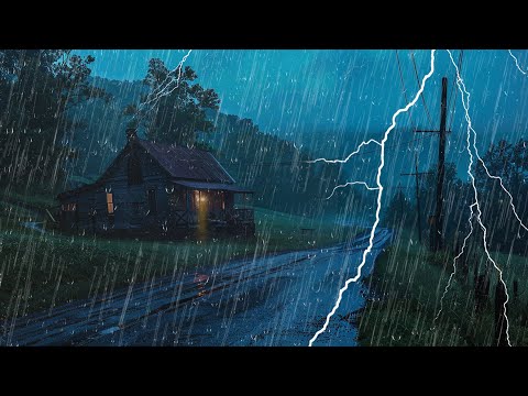 Goodbye to Insomnia and Stress in 3 Minutes – Heavy Rain and Thunder for a Sound Night's Sleep