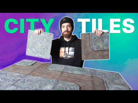 🏙️ Easiest MODULAR CITY TILES for D&D