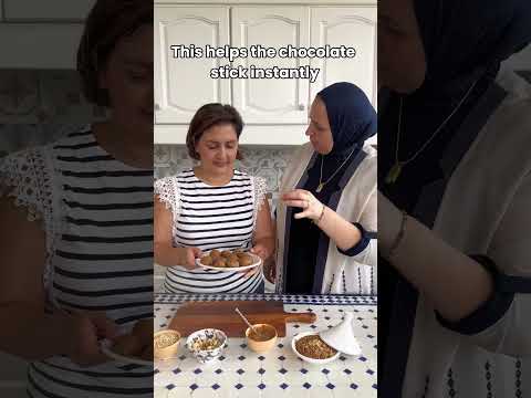 Sellou chocolate balls!!! كويرات سلّو بالشوكولا #cooking #cookingwithalia