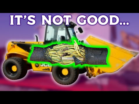 What Happens when You Drill a Hole in Your JCB Telehandler?