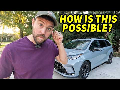 The 2025 Toyota Sienna is cheating. How can it sip so little gas?