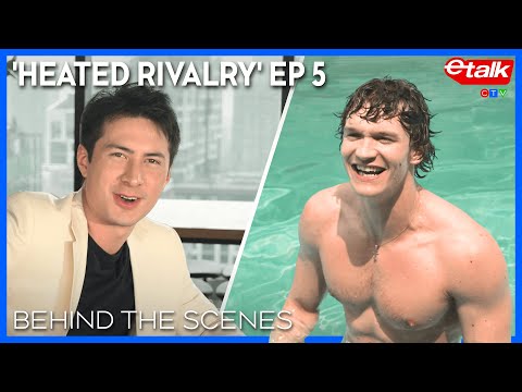 [Exclusive] 'Heated Rivalry' ep 5 behind the scenes with Connor Storrie & Hudson Williams