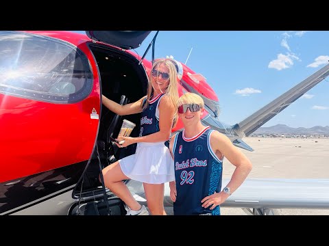 Private Jet to Las Vegas! Cirrus Vision Jet Flight Vlog!