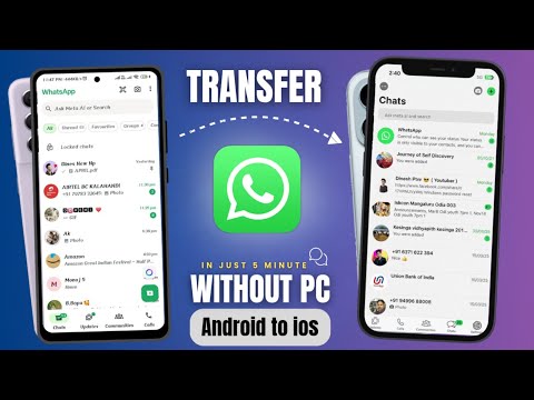 How to Transfer ALL WhatsApp Data From Android to New iPhone 🔥 Support iPhone 16/17