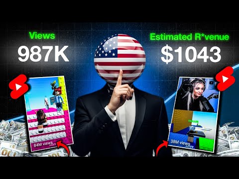 🔥Top-1 🇺🇸 USA Shorts Channel Trending Viral idea / faceless usa shorts channel ideas 