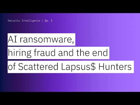 AI ransomware, hiring fraud and the end of Scattered Lapsus$ Hunters