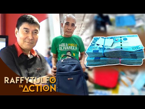 BAG NA MAY ₱198K, SINURRENDER SA RTIA NG BAYANING TAXI DRIVER!