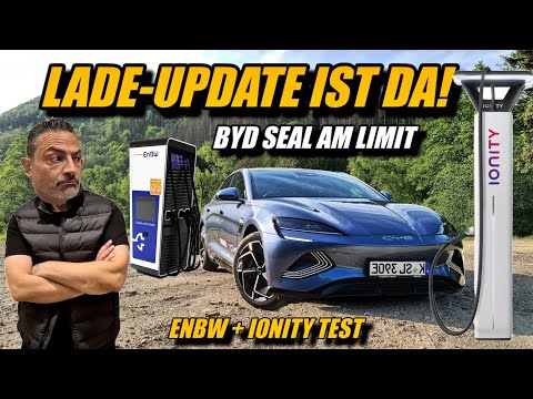 BYD Seal LADE UPDATE ist da! Test bei Enbw Ionity und Aral Pulse!