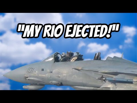 F-14 Tomcat Fam Flight Goes Very Wrong
