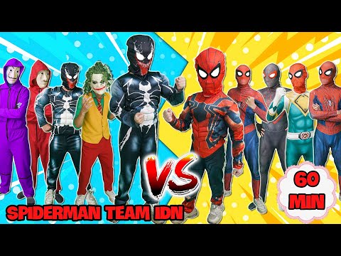 Orang Jahat Berpura-pura Menjadi Badut Seram dan Menculik Laba-laba Kecil