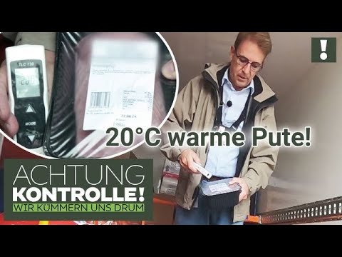 KÜHLKETTEN unterbrochen & SCHIMMEL! 🤮 Putenfleisch, Salami & Pommes ZU WARM! | Achtung Kontrolle