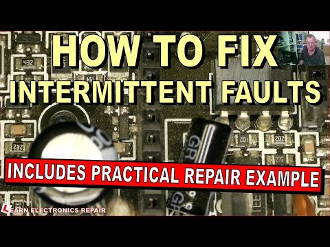 How To Locate Trace Diagnose & Fix Intermittent Faults In Electronics: With Practical Repair Example