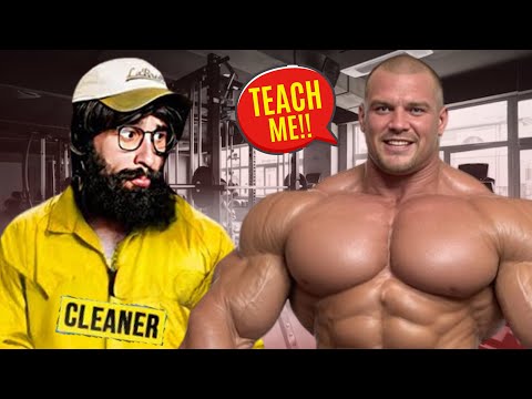 Cleaner Destroys BODYBUILDER With Insane Strength 🤯 | Anatoly GYM PRANK