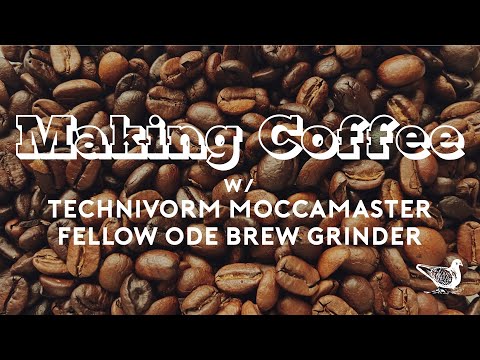 Making Delicious Coffee With the Technivorm Moccamaster & Fellow Ode Brew Grinder