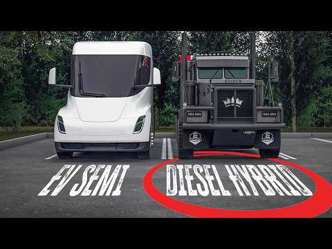 The truckers in a shed beating Tesla with 100-yr-old EV tech