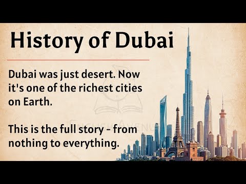The Full Story of Dubai | Learn English Through Story Level 3🔥 | Graded Reader | Listening Practice