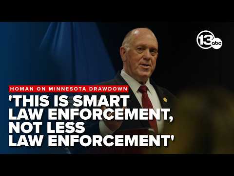 FULL: Border czar Homan announces 700 immigration agents leaving Minneapolis immediately