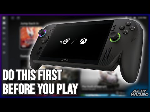 Do this First with Your ASUS ROG XBOX Ally X (What I Recommended for Beginners)