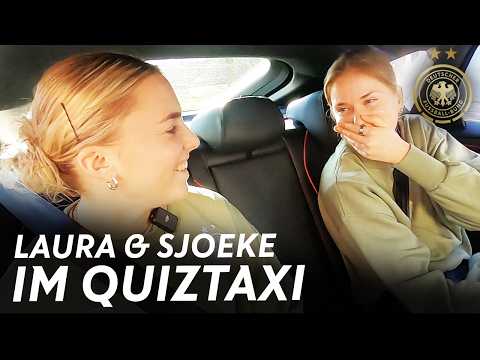 "Wir sind krass schlecht, aber unfassbar unterhaltsam!" | Laura Freigang & Sjoeke Nüsken im Quiztaxi