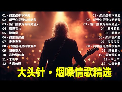 大頭針【大头针 · 烟嗓情歌精选】一开口就心碎的旋律🔥🎸那些年的回忆翻唱#如果這都不算愛#明天你是否依然愛我#為什麼你背著我愛別人#霧裡看花#橄欖樹#如果雲知道#夜夜夜夜#我很醜可是我很溫柔
